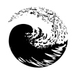 Welle als Yin-Yang-Symbol